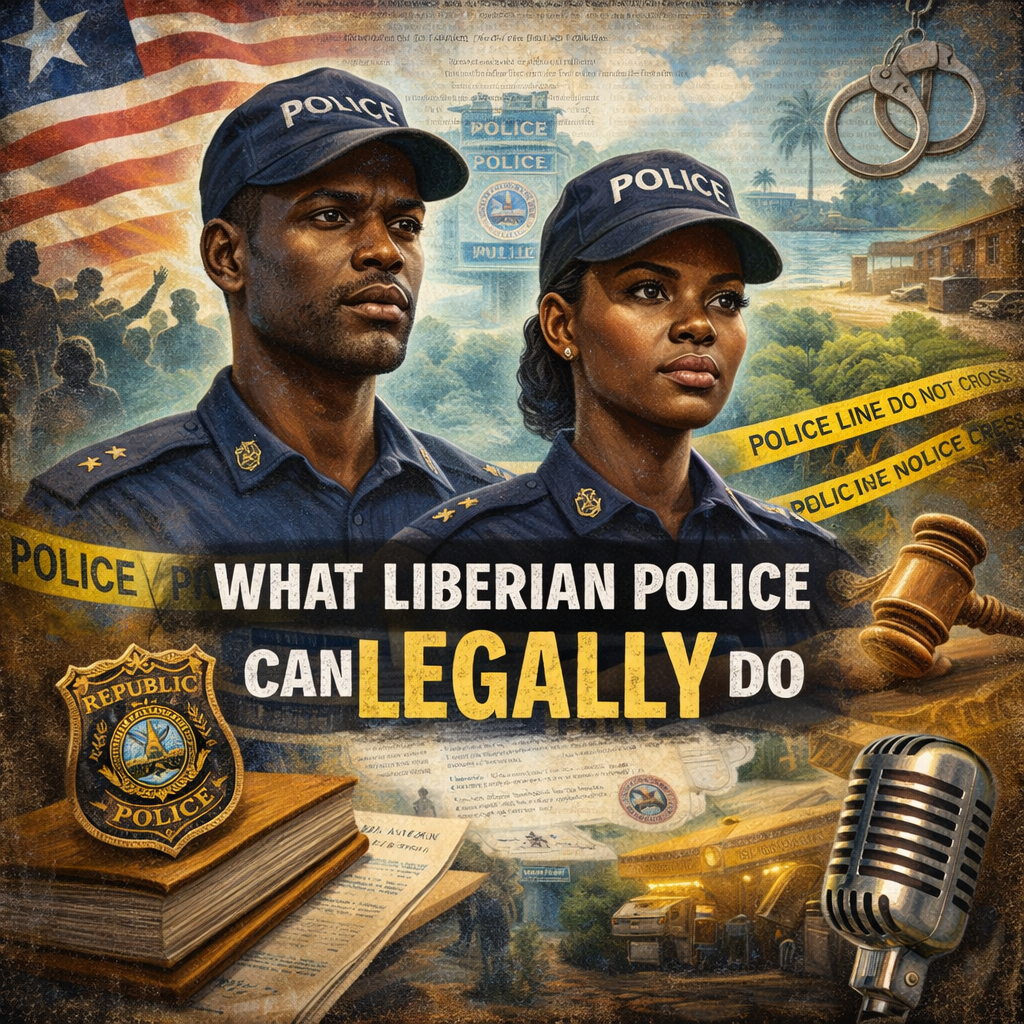 What Liberian Police Can Legally Do